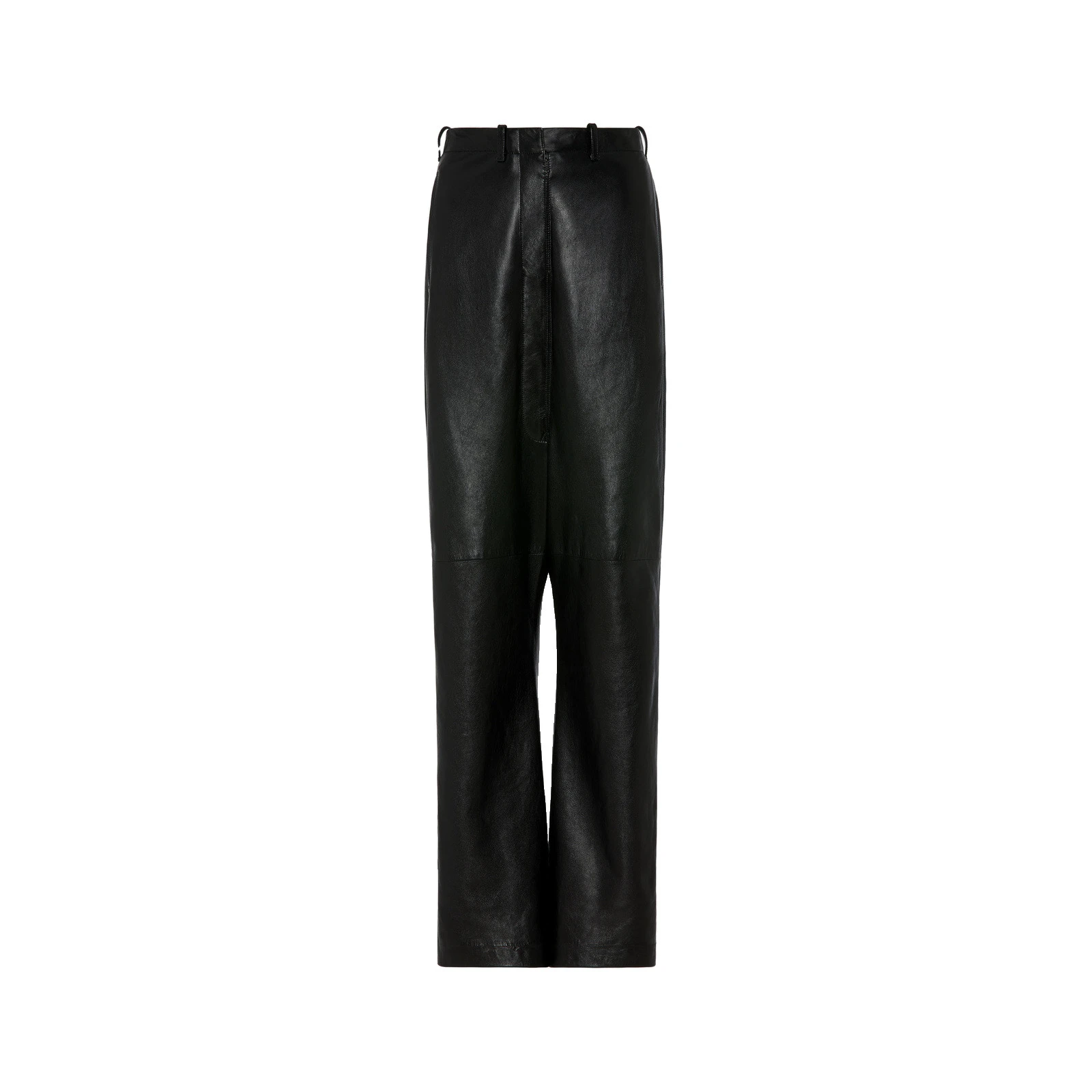 Maison Margiela Leather Trousers in Black Maison Margiela Leather Trousers in Black | Coveti
