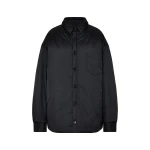 Maison Margiela Padded Shirt Jacket in Black | Coveti
