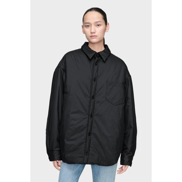 Maison Margiela Padded Shirt Jacket in Black | Jackets | Coveti