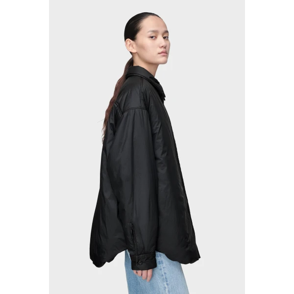 Maison Margiela Padded Shirt Jacket in Black | Jackets | Coveti