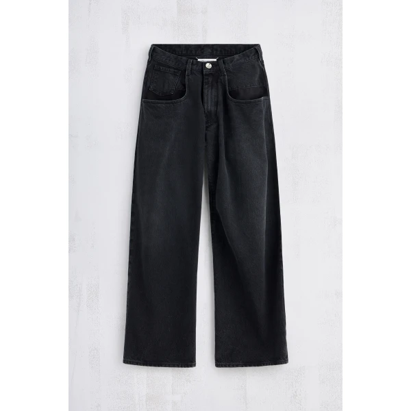 Maison Margiela Pocket Jeans in Black | Denim | Coveti
