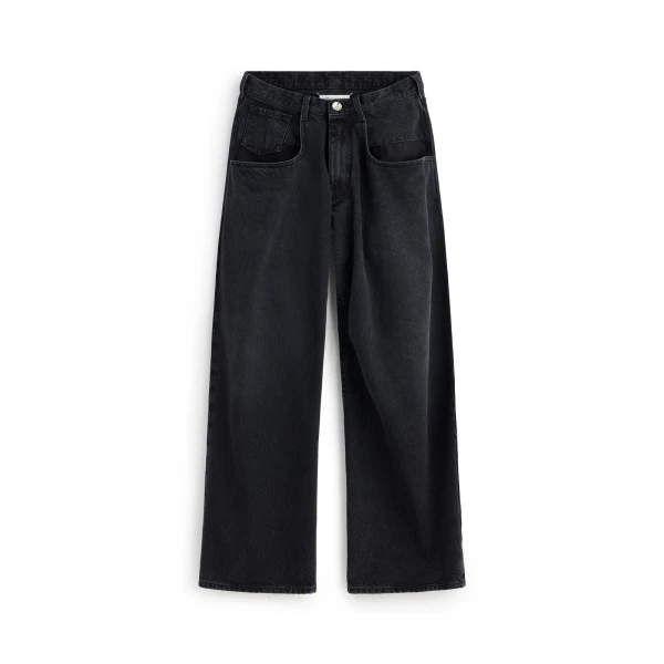 Maison Margiela Pocket Jeans in Black | Coveti