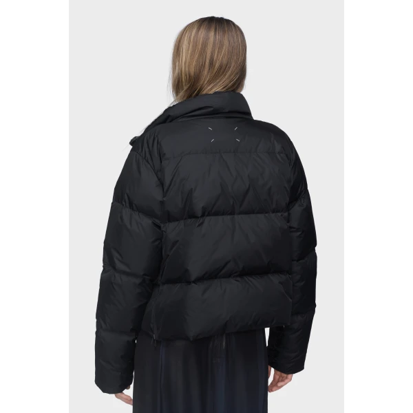 Maison Margiela Puffer Jacket in Black | Jackets | Coveti