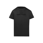 Maison Margiela Reverse Logo T-Shirt in Black | Coveti