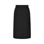 Maison Margiela Reversed Midi Skirt in Charcoal | Coveti