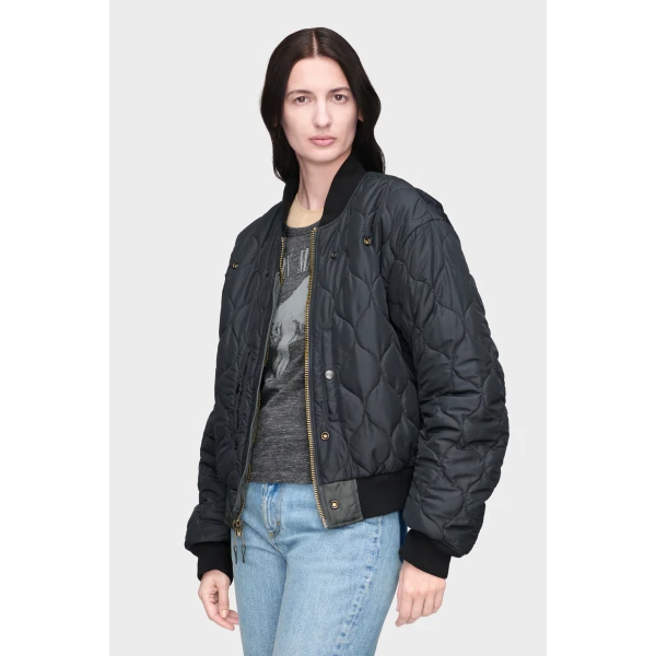 Maison Margiela Reversible Bomber Jacket in Dark Grey | Jackets | Coveti