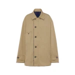 Maison Margiela Reversible Caban in Beige | Coveti