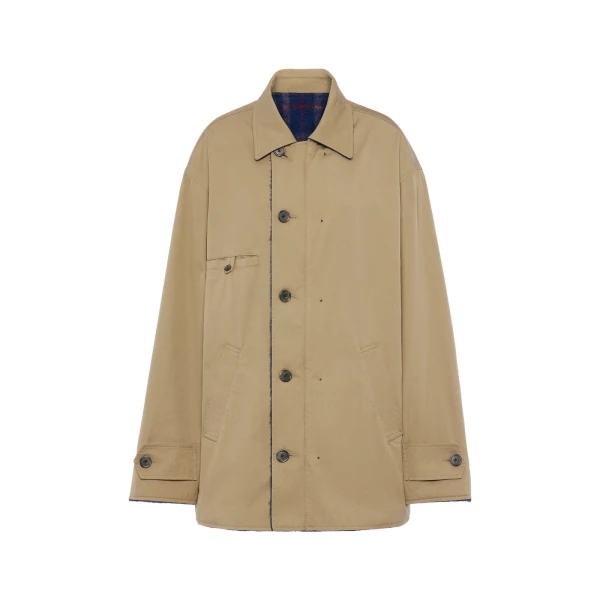 Reversible Caban in Beige