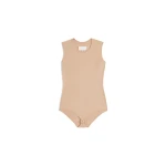 Maison Margiela Second Skin Sleeveless Bodysuit in Nude | Coveti