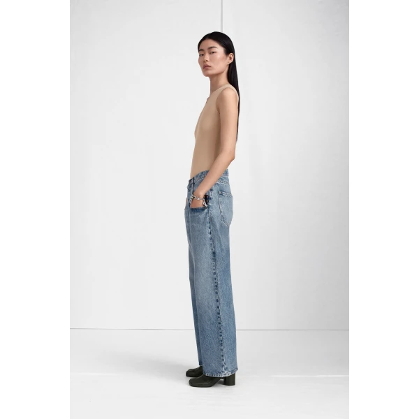 Maison Margiela Second Skin Sleeveless Bodysuit in Nude | Bodysuit | Coveti