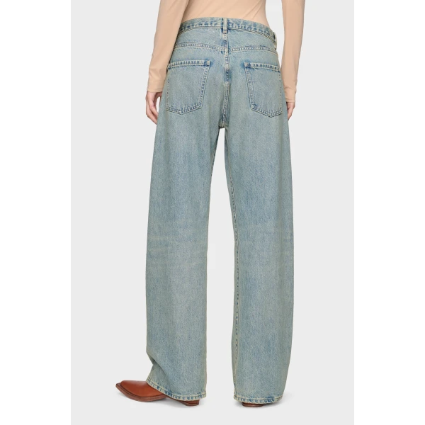 Maison Margiela Straight-Leg Jeans in Light Blue | Denim | Coveti
