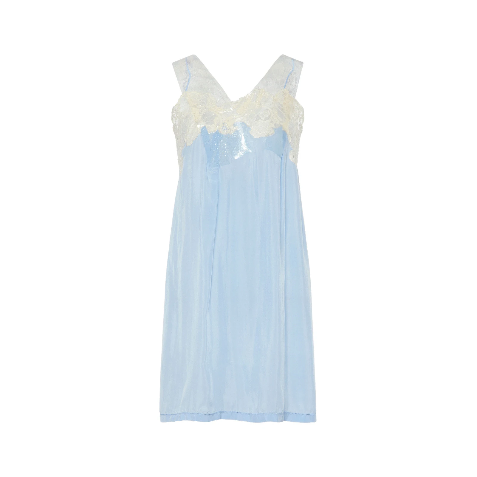 Maison Margiela Taped Slip Dress in Light Blue Maison Margiela Taped Slip Dress in Light Blue | Coveti