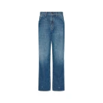 Maison Margiela Treated Denim Jeans in Blue Jeans | Coveti