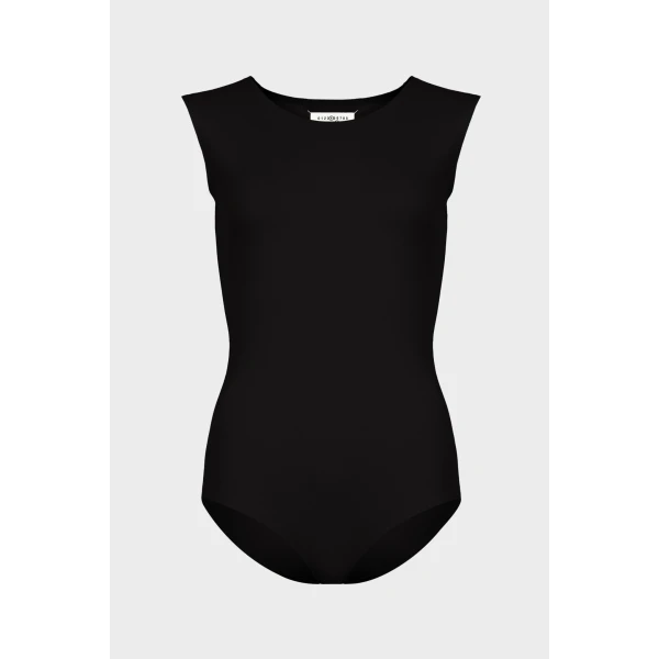 Maison Margiela Viscose Bodysuit in Black | Bodysuit | Coveti