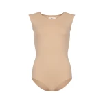 Maison Margiela Viscose Bodysuit in Skin | Coveti
