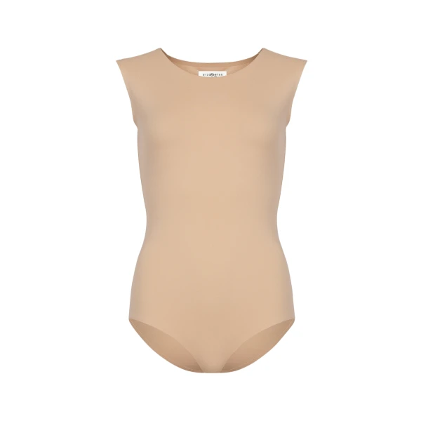 Viscose Bodysuit in Skin