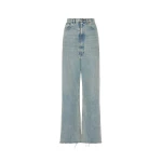 Maison Margiela Wide-Leg Jeans in Light Blue | Coveti