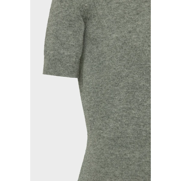 Maison Margiela Wool Top in Grey | Sweaters | Coveti