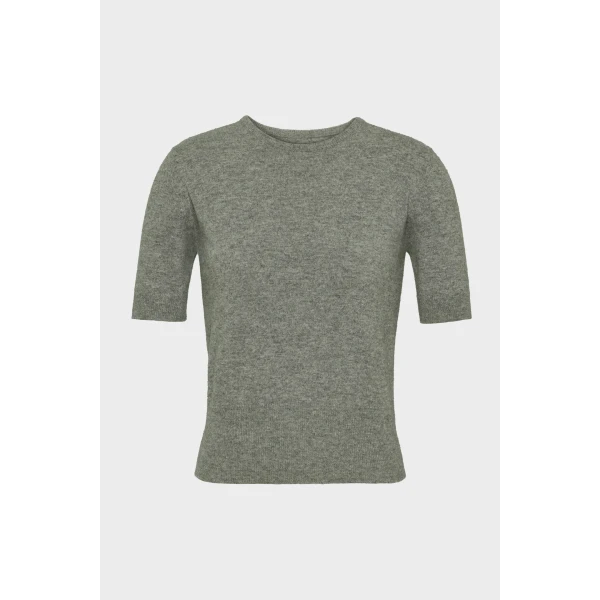 Maison Margiela Wool Top in Grey | Sweaters | Coveti