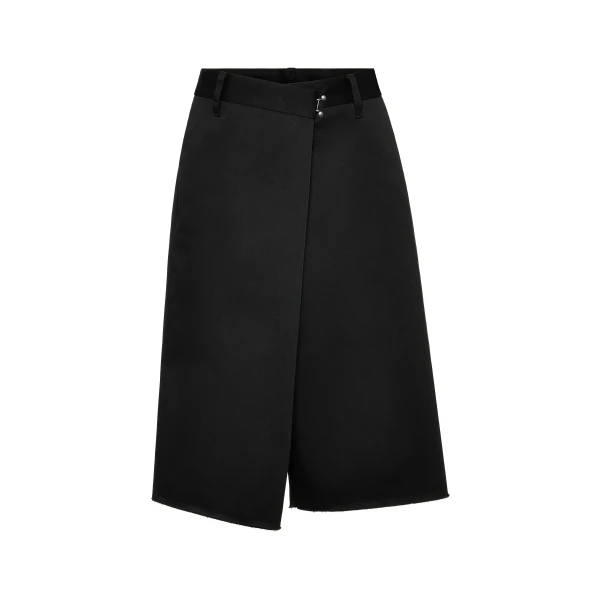 Wrap Shorts in Black