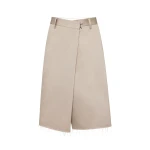 Maison Margiela Wrap Shorts in Grey | Coveti