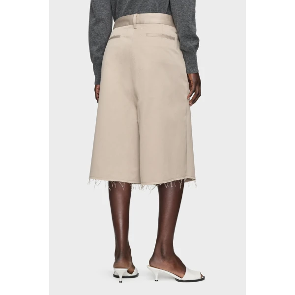 Maison Margiela Wrap Shorts in Grey | Shorts | Coveti