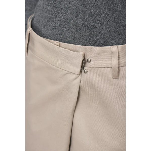 Maison Margiela Wrap Shorts in Grey | Shorts | Coveti