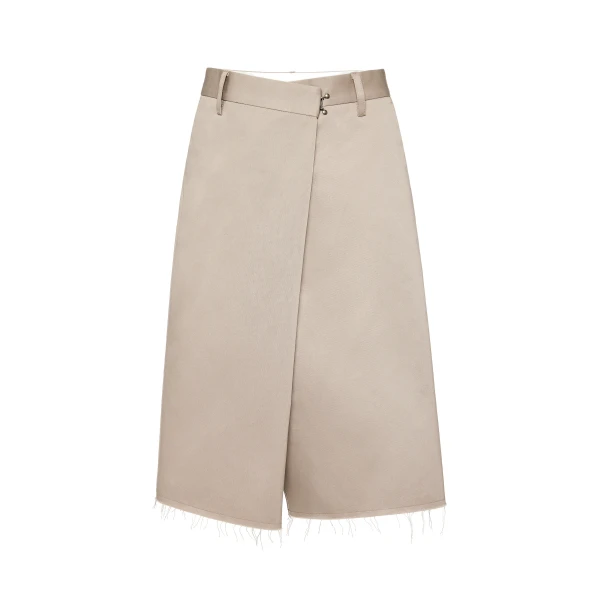 Wrap Shorts in Grey