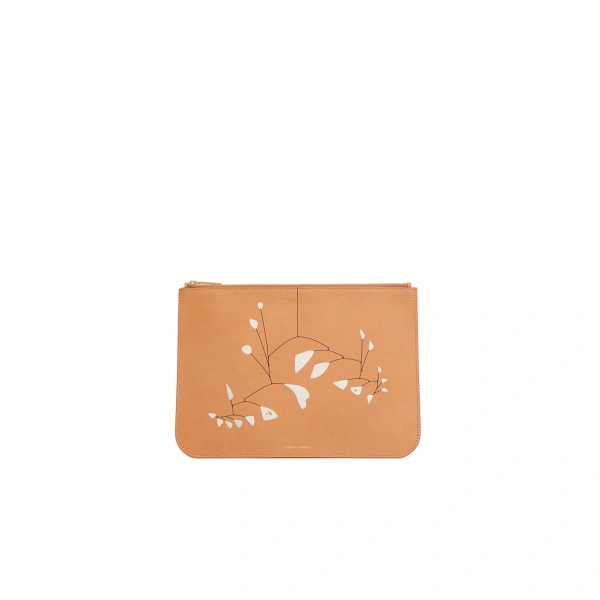 Mansur Gavriel Alexander Calder Large Wallet in Cammello | Wallets & Purses