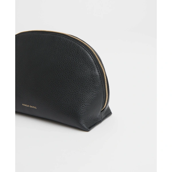 Mansur Gavriel Bellezza Pouch in Black, view 2 | Clutch Bags