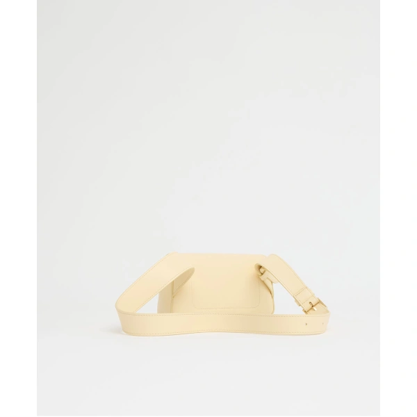 Mansur Gavriel Box Sling in Crema, view 2 | Crossbody Bags