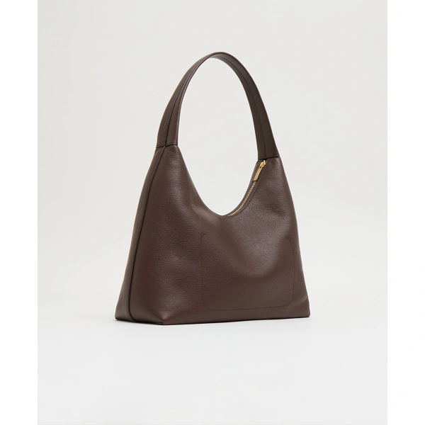 Mansur Gavriel Candy Hobo in Chocolate, view 3 | Hobo Bags