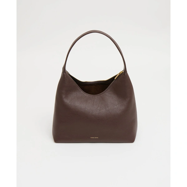 Mansur Gavriel Candy Hobo in Chocolate, view 4 | Hobo Bags