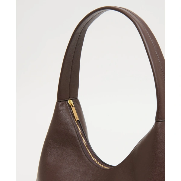 Mansur Gavriel Candy Hobo in Chocolate, view 5 | Hobo Bags