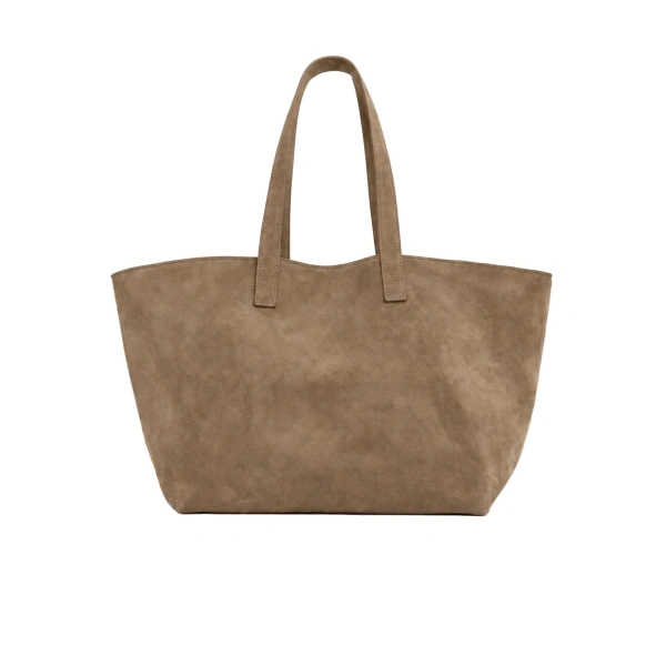 Carryall Tote in Anise Suede