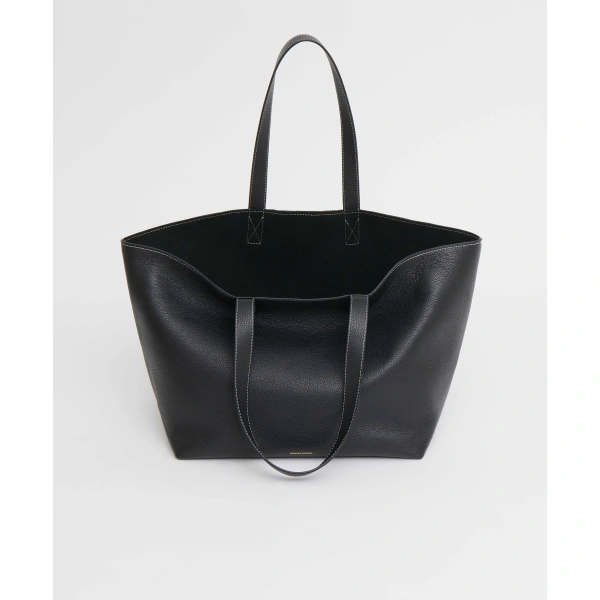Mansur Gavriel Carryall Tote in Black, view 4 | Totes & Top-Handle Bags