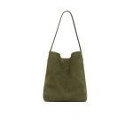 Mansur Gavriel Everyday Cabas in Algae Nubuck | Totes & Top-Handle Bags