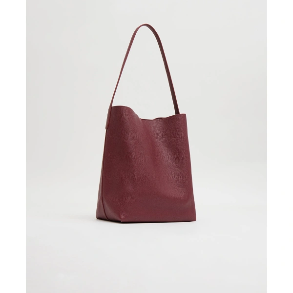 Mansur Gavriel Everyday Cabas in Claret, view 2 | Totes & Top-Handle Bags