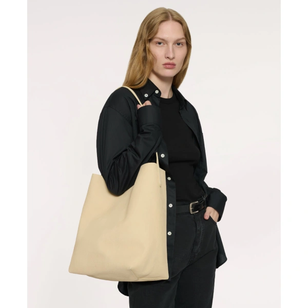 Mansur Gavriel Everyday Cabas in Claret, view 5 | Totes & Top-Handle Bags