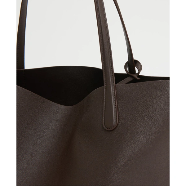 Mansur Gavriel Everyday Soft Tote in Ebony, view 5 | Totes & Top-Handle Bags