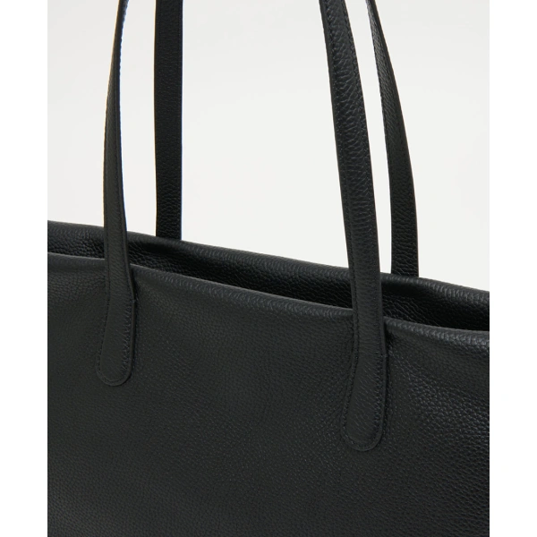 Mansur Gavriel Everyday Zip Tote in Black, view 5 | Totes & Top-Handle Bags
