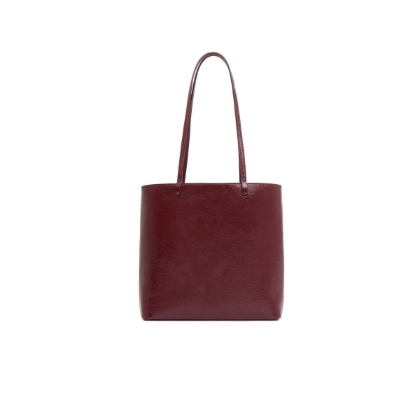 Filo Tote in Claret Naplak