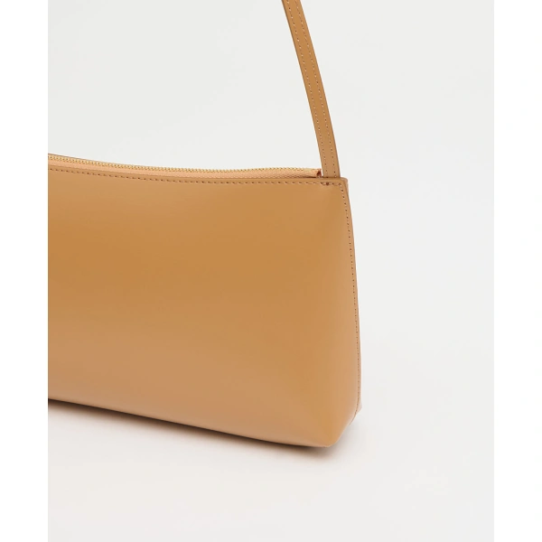 Mansur Gavriel Gaia Shoulder Bag in Caramel, view 4 | Shoulder & Crossbody Bags