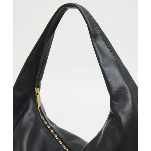 Mansur Gavriel Gnocchi Bag in Black, view 5 | Hobo Bags