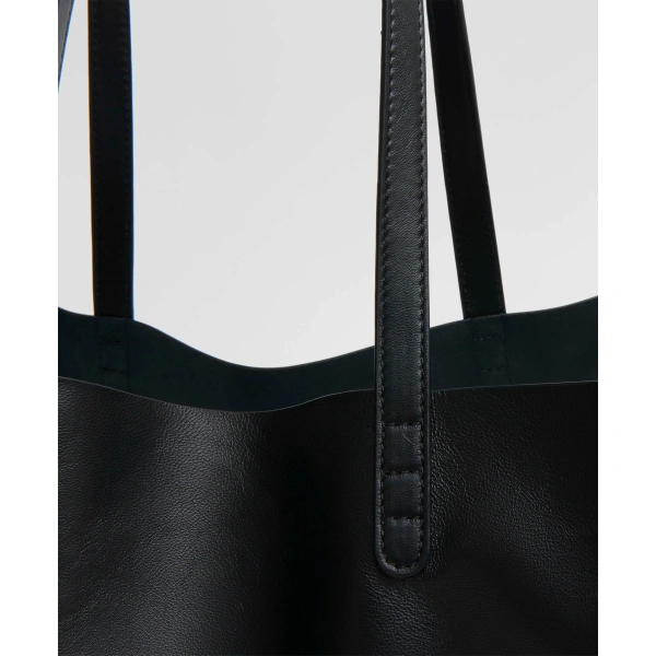 Mansur Gavriel Juno Tote in Black, view 5 | Totes & Top-Handle Bags