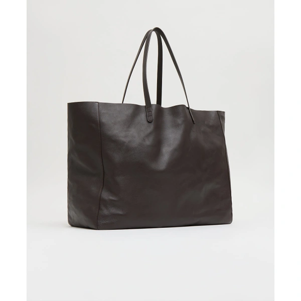Mansur Gavriel Juno Tote in Ebony, view 2 | Totes & Top-Handle Bags