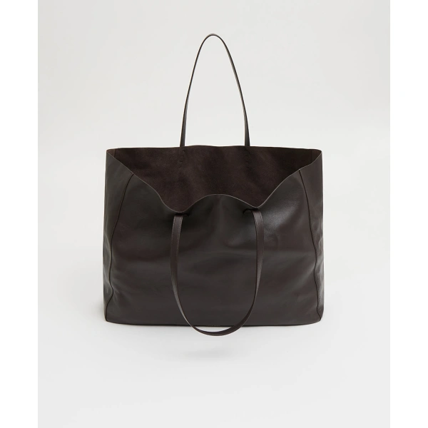 Mansur Gavriel Juno Tote in Ebony, view 3 | Totes & Top-Handle Bags