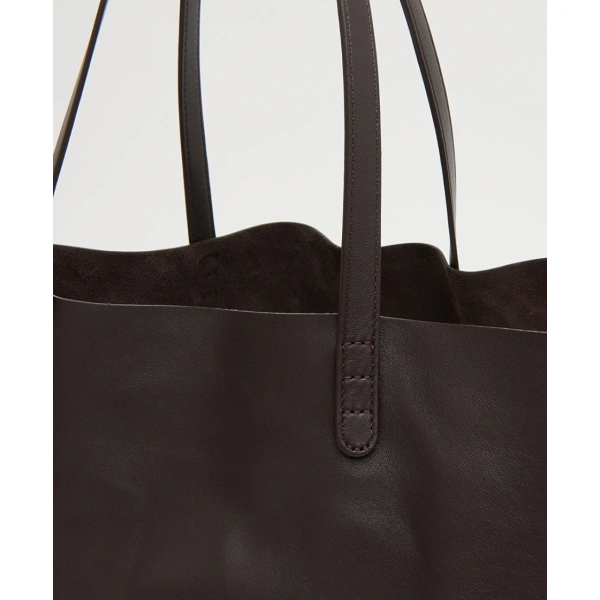 Mansur Gavriel Juno Tote in Ebony, view 4 | Totes & Top-Handle Bags