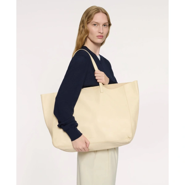 Mansur Gavriel Juno Tote in Jasmine, view 2 | Totes & Top-Handle Bags