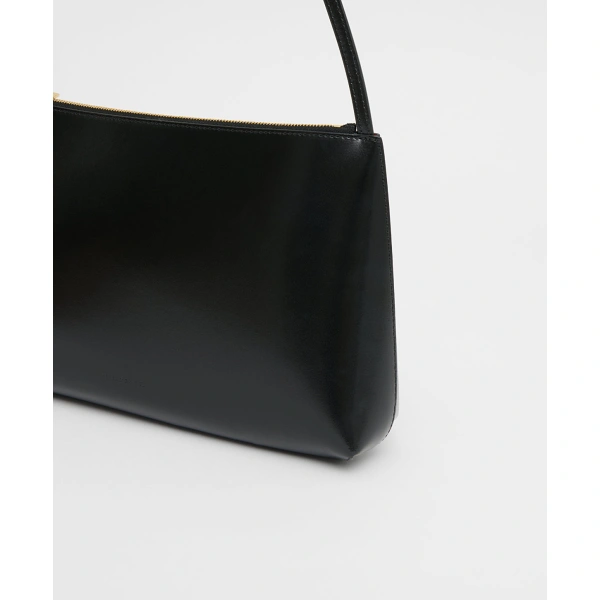 Mansur Gavriel Large Gaia in Black and Flamma, view 4 | Shoulder & Crossbody Bags